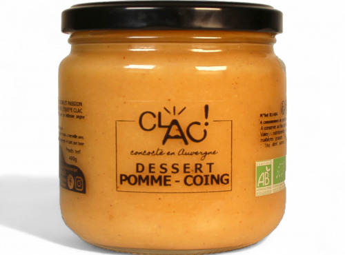 CLAC Conserverie - Dessert pomme coing bio - 400g