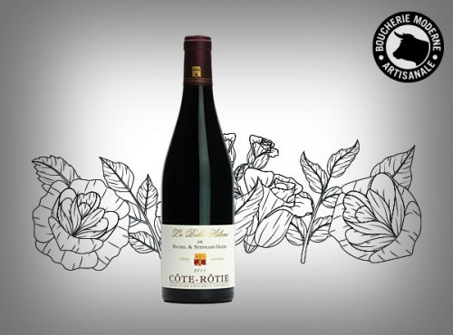 Boucherie Moderne - Vin rouge Côte Rôtie Belle Hélène - 75cl
