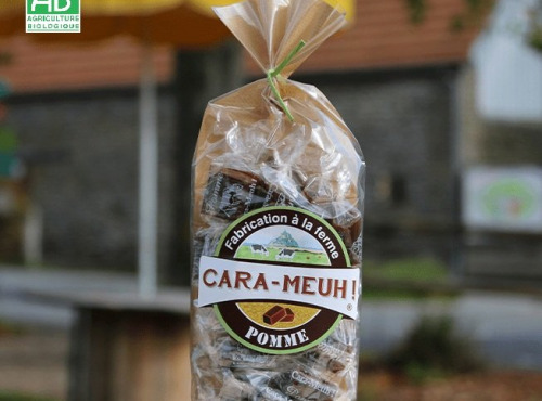 La Ferme des Cara-Meuh - Caramels à la pomme BIO - Sachet 170g