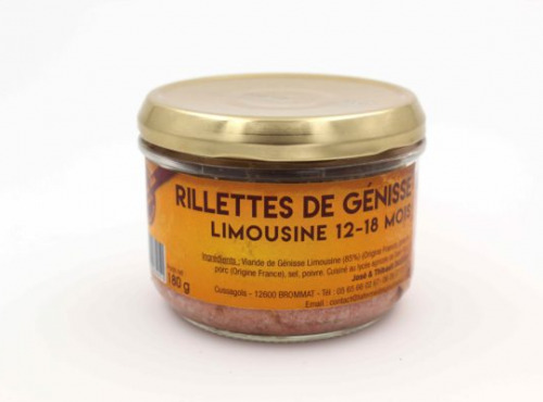 La Ferme Des Gourmets - Rillettes De Génisse x 10