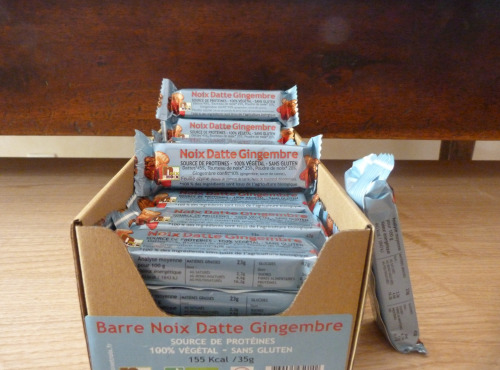 Ferme Michallet - Barre noix datte gingembre