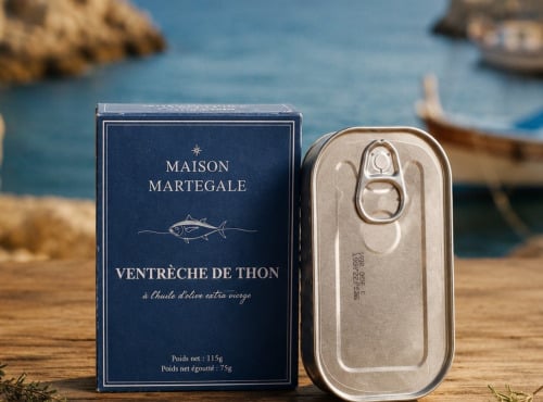 Maison Martégale - Ventreche de Thon Albacore Premium 115 G