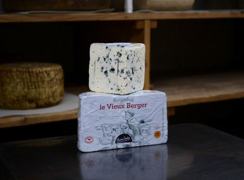 Alléosse Maitre Artisan Affineur Fromager - Roquefort Vieux Berger AOP au lait cru 1kg