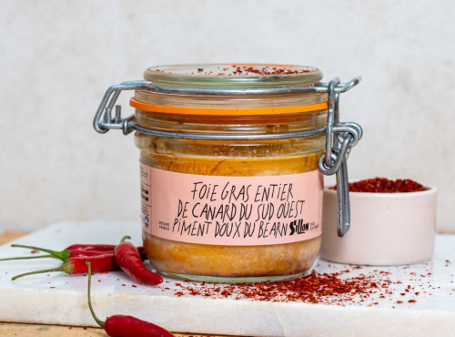 Sillon Conserverie - Foie Gras IGP, Piment doux du Bearn 180g