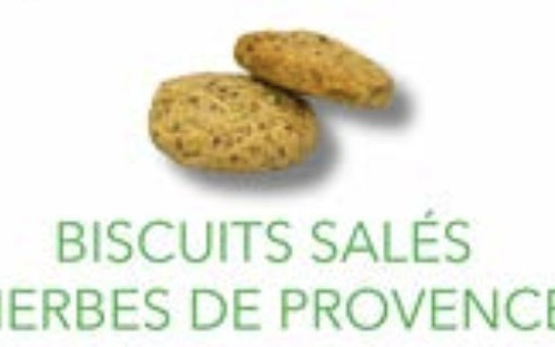 L'OLIVERAIE DU COUDON - [Précommande] Biscuits Salés aux Herbes de Provence – 200 g