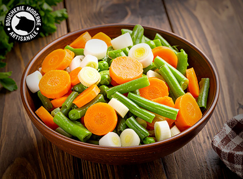 Boucherie Moderne - Légumes croquants