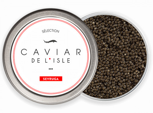 Caviar de l'Isle - Caviar Sevruga 50g - Caviar de l'Isle