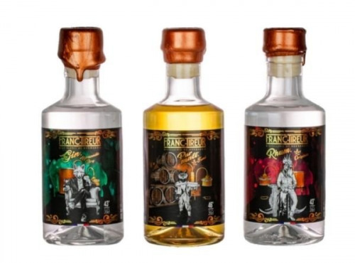 DISTILLERIE FRANC TIREUR - Coffret Spiritueux "Cœur de gamme"