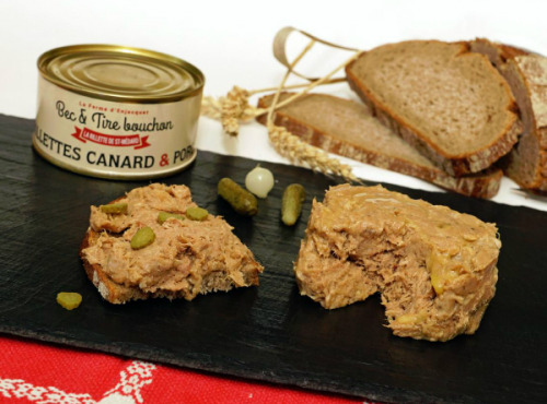 La ferme d'Enjacquet - Rillettes Porc / Canard
