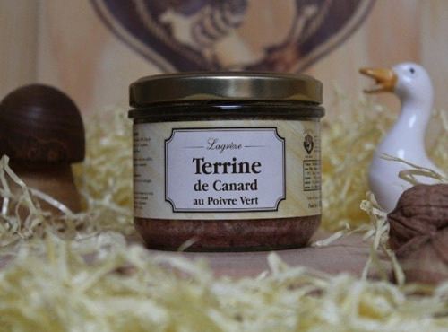 Lagreze Foie Gras - Le Pâté de Canard au Poivre Vert 12x180g