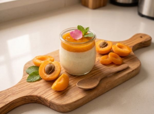 Ferme de l'Elanion - Yaourt Confiture Abricot 125g