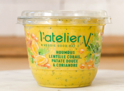 L'Atelier V* - Houmous de lentille corail, patate douce & coriandre