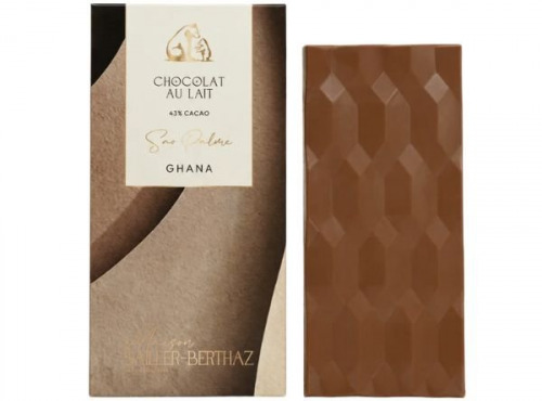 Maison Sailler Berthaz - Tablette chocolat noir Sao Palmé 68%