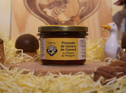 Lagreze Foie Gras - Picorade de Gésiers de Canard au Piment du Périgord
