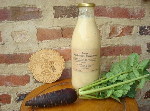 Ferme de Cernunnos - Soupe au radis noir et à la cardamome - 1L