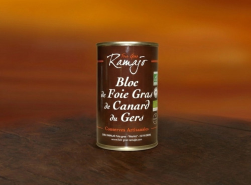 Maison Ramajo - Bloc de foie gras de canard IGP Gers 200g