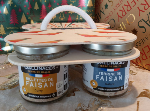 Terre de Gallie - COFFRET QUATUOR BOIS TERRINES ET RILLETTE