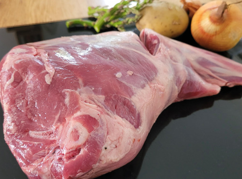 Le Pré de la Rivière - Gigot d'agneau Raccourci BIO race Landes de Bretagne