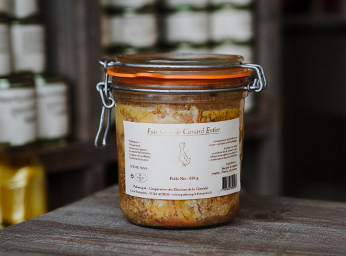 PALMAGRI - Foie gras de canard entier 650g