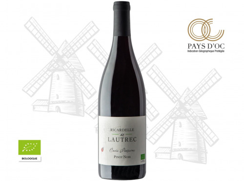 Domaine Ricardelle de Lautrec - Vin rouge Pinot Noir Pontserme 2017