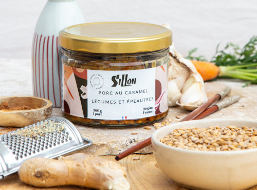 Sillon Conserverie - Porc au Caramel et petits Légumes 370g