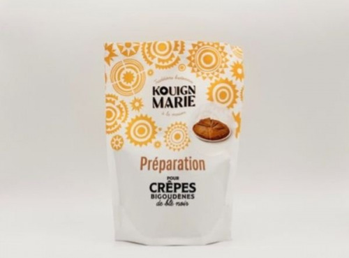 Kouign Marie - Sachet de préparation de crêpes bigoudènes de blé noir - 2 x 12 crêpes