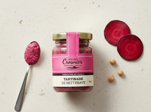 Bière L’Eurélienne – Brasserie de Chandres - TARTINADE DE BETTERAVE 90g