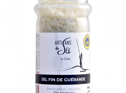 Artisans du Sel - Sel fin de Guérande – Non Broyé, Non Chauffé – Moulin Rechargeable | Artisans du Sel