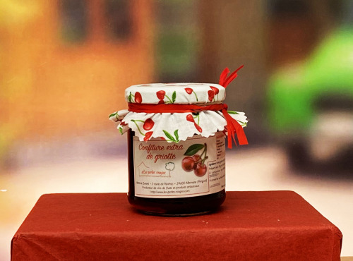 Les Perles Rouges - Confiture Extra De Cerise Griotte