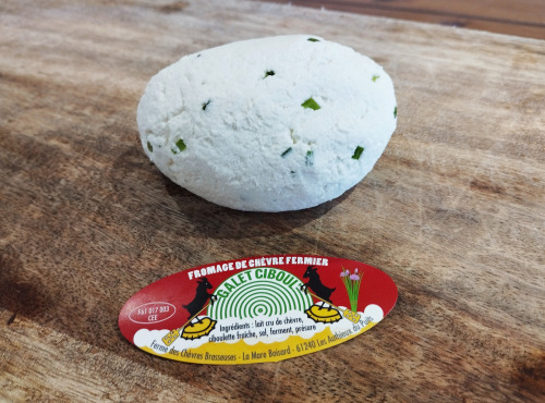 Ferme des Chèvres Brasseuses - Fromage de chèvre FRAIS - Galet Ciboul'