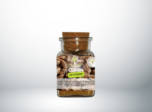 Adal Terra - Epices - Cumin Bio (en poudre) 60G