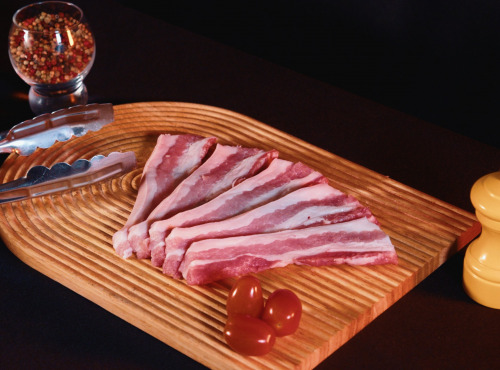 Ferme de Fontbonne - Poitrine fraiche en tranches - 10 pièces