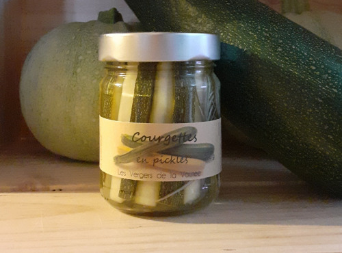 Les Vergers de la Vautée - Courgettes en Pickles