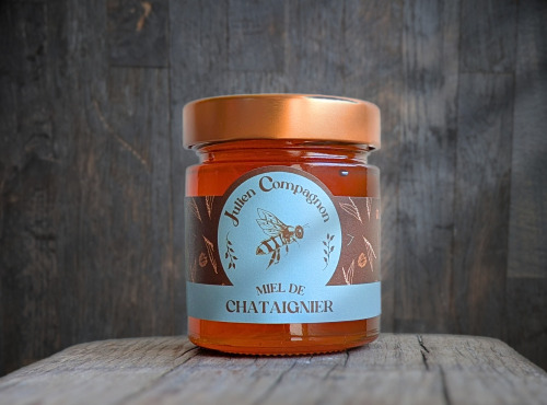 Elevage de Cochons en Forêt et Produits du Terroir Jurassien - Miel de Châtaignier - 250g