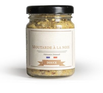 Apisphère - Moutarde à la Noix 90g  x 12