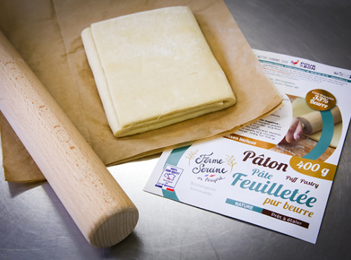 Ferme Sereine en Périgord - Pâte Feuilletée en pâton - Pur Beurre - 400 g