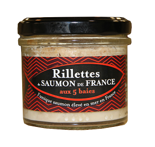 Saumon de France - Z - Rillettes De Saumon De France 5 Baies