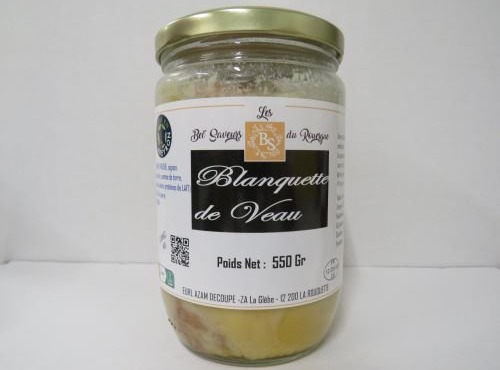 Les Bel' saveurs du Rouergue - BLANQUETTE DE VEAU 550 Gr