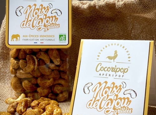 Cocoripop - Apéripop aux épices Indiennes 125g x 8