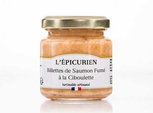 L'Epicurien - Rillettes de Saumon Fumé à La Ciboulette