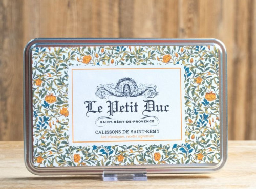 Le Petit Duc - Boîte métal - Calissons de Saint-Rémy