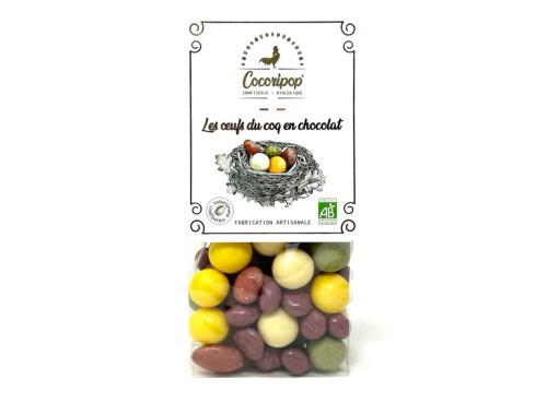 Cocoripop - Les Oeufs du Coq en Chocolat - 125g