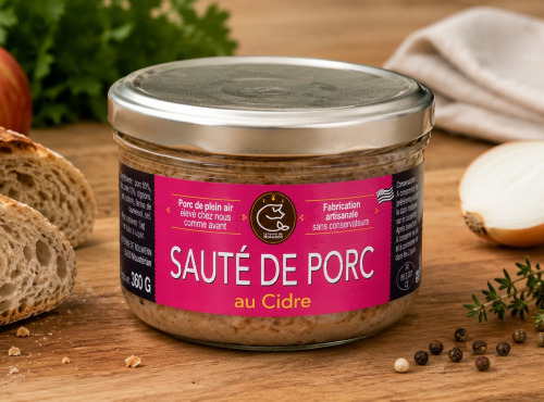 La ferme de Nolwenn - Sauté de Porc au cidre 360g