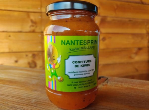 Verger Nantes Prim - Confiture de kiwi jaune (330 g)