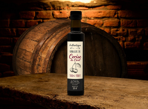 Vinaigres le petit Bio - Vinaigre de Cerise bio - 25cl