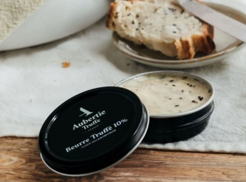 Aubertie Truffe - [Précommande] Beurre aux cristaux de sel à la truffe noire 10%