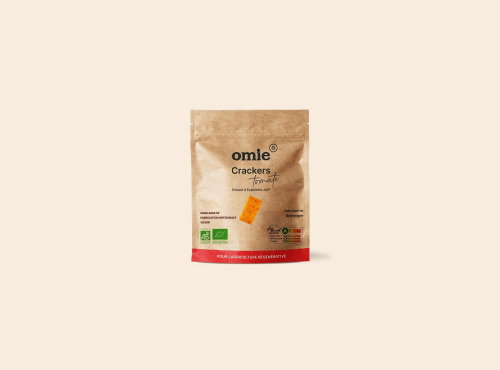 Omie - Crackers tomate et piment d'Espelette AOP - 100 g