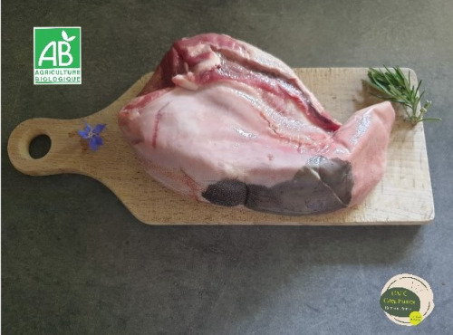 Ferme GAEC Côte Pardin - [SURGELÉ] Langue de Veau BIO Race Aubrac - 500 g