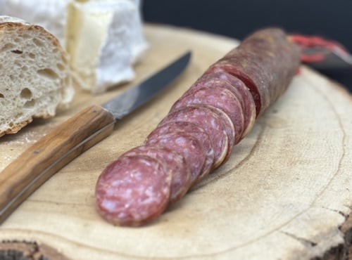 Venandi Sauvage par Nature - Saucisson de Sanglier Sauvage Français Fumé au Bois de Hêtre