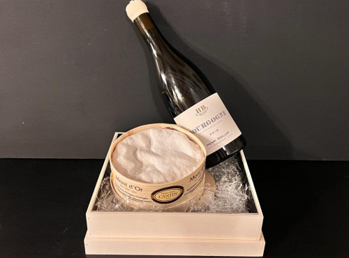 La Fromagerie Marie-Anne Cantin - COFFRET DE NOËL - MONT D'OR ET BOURGOGNE CHARDONNAY